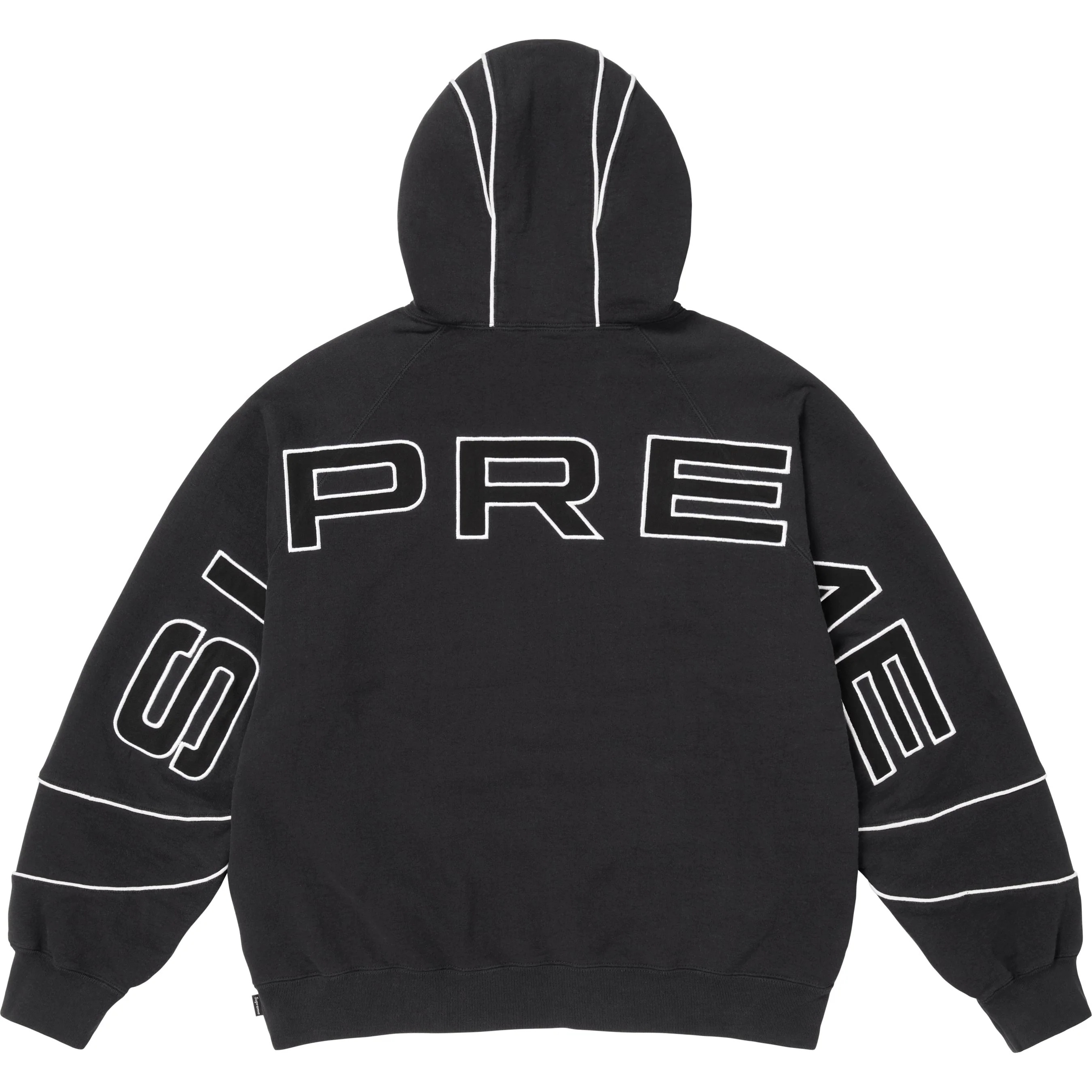 Paneled Hooded Sweatshirt view 15